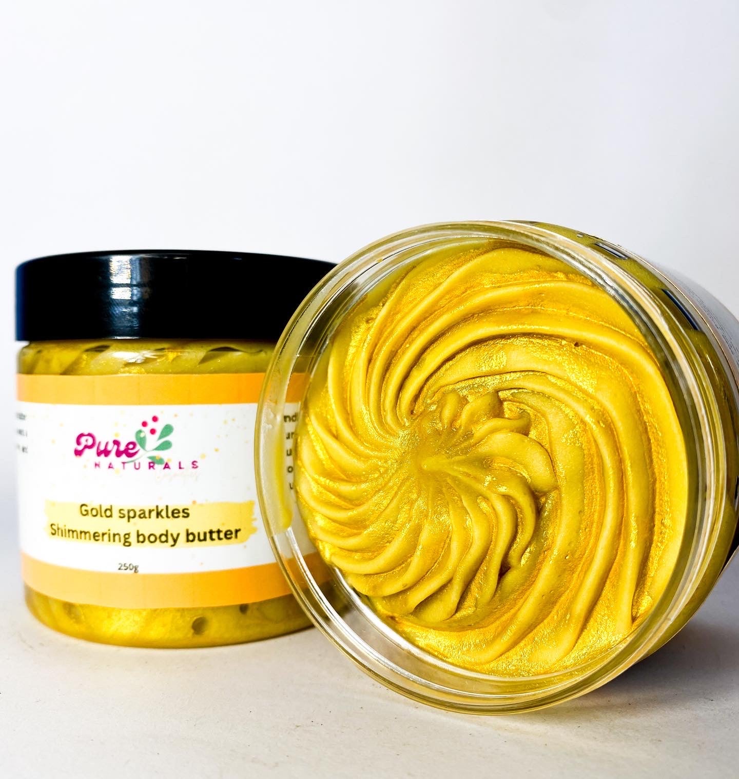 Gold Sparkles Shimmering body butter