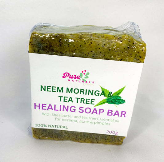 Neem Moringa and Teatree Healing soap Bar